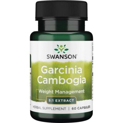 Swanson Garcinia Cambogia 80 mg - 60 kapsułek