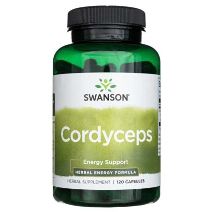 Swanson Cordyceps Sinensis 600 mg - 120 kapsułek