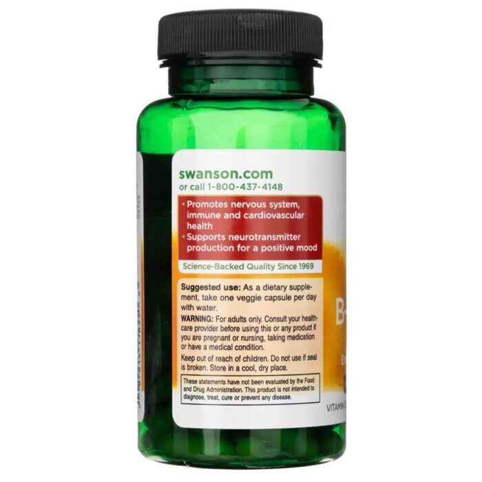 Swanson Daily B-Complex - 100 kapsułek - obrazek 3