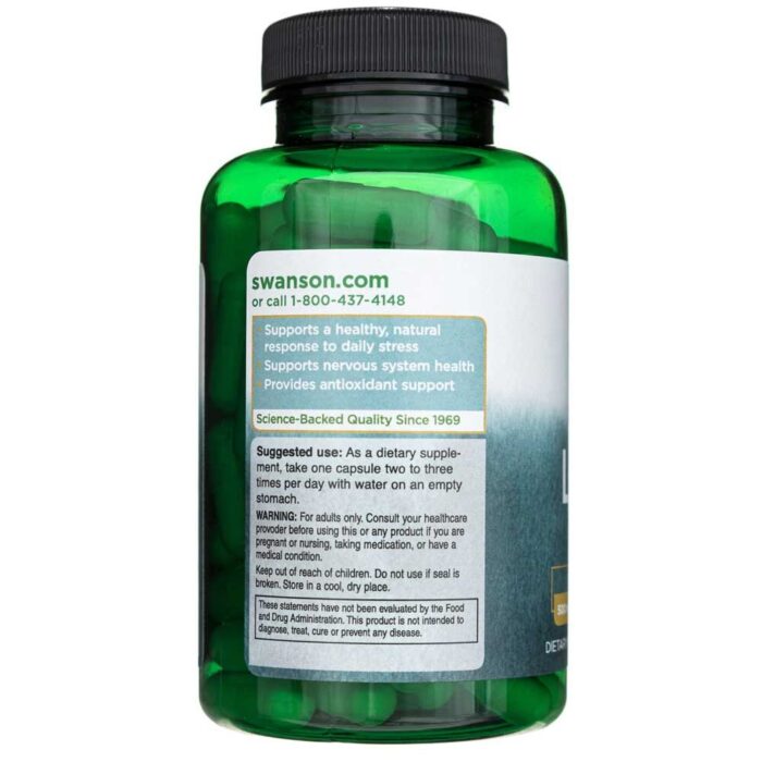 Swanson L-Lysine (L-Lizyna) 500 mg - 100 kapsułek - obrazek 5