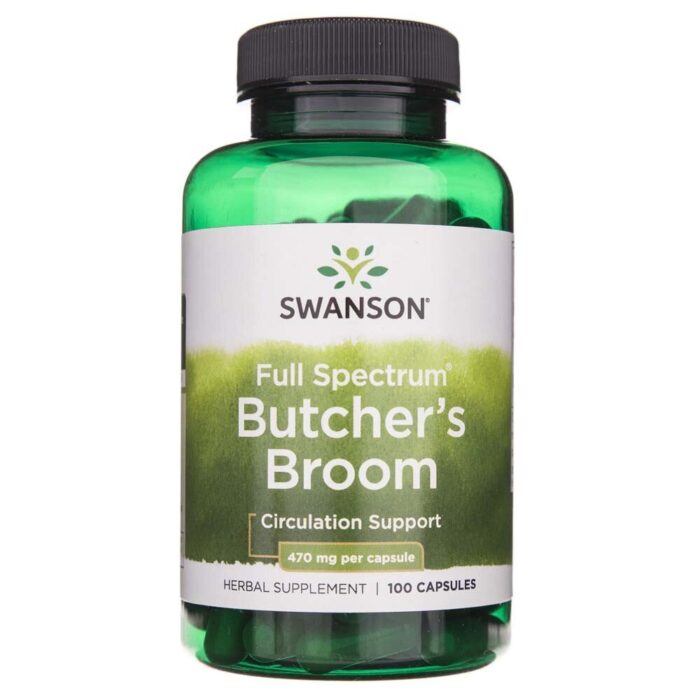 Swanson Butcher's Broom (Ruszczyk Kolczasty) 470 mg - 100 kapsułek - obrazek 1