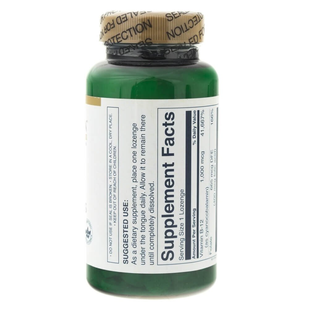 sw747-2-1.jpg Swanson Witamina B12 500 mcg do ssania, truskawka - 250 pastylek - obrazek 2