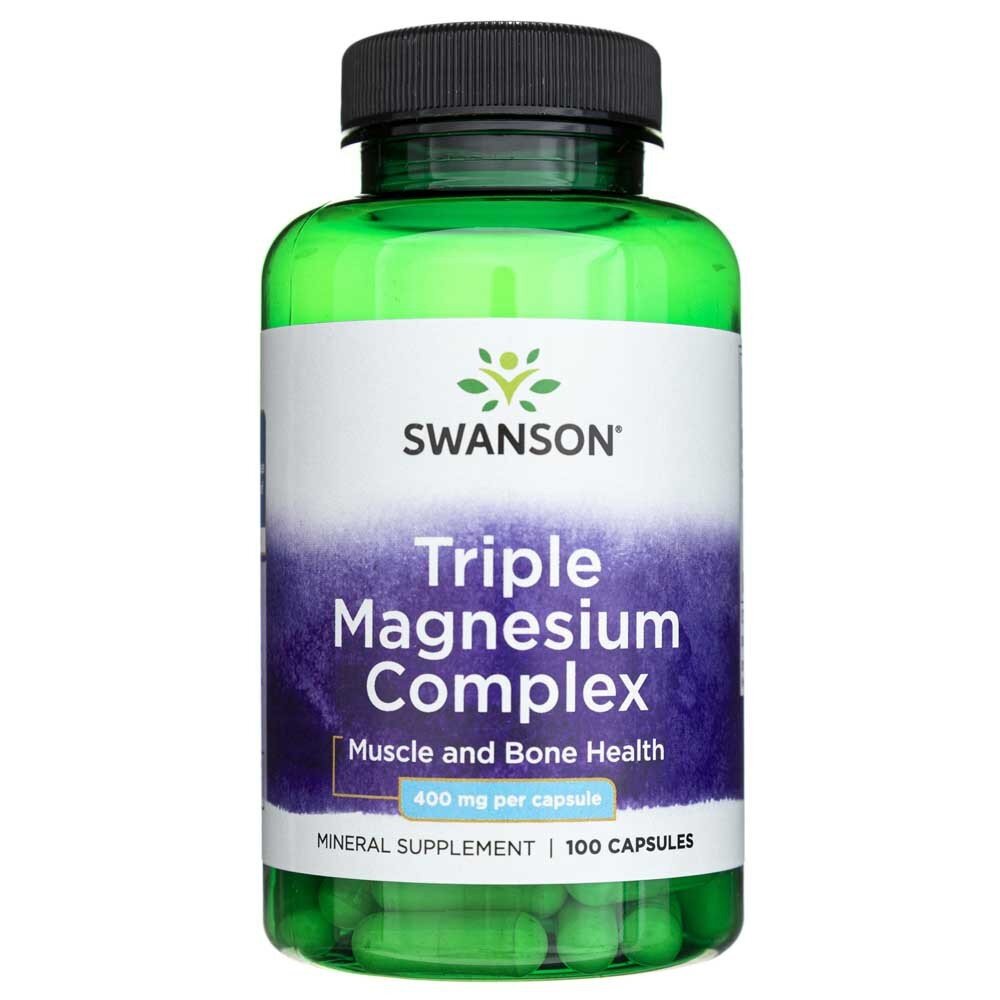 sw808-1-1-1.jpg Swanson Triple Magnesium Complex (Magnez) 400 mg - 100 kapsułek - obrazek 1