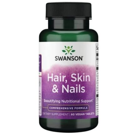 Swanson Hair, Skin, Nails (Włosy, Skóra, Paznokcie) - 60 tabletek