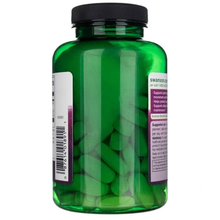 Swanson Glukozamina Chondroityna MSM 500 mg - 120 tabletek - obrazek 2
