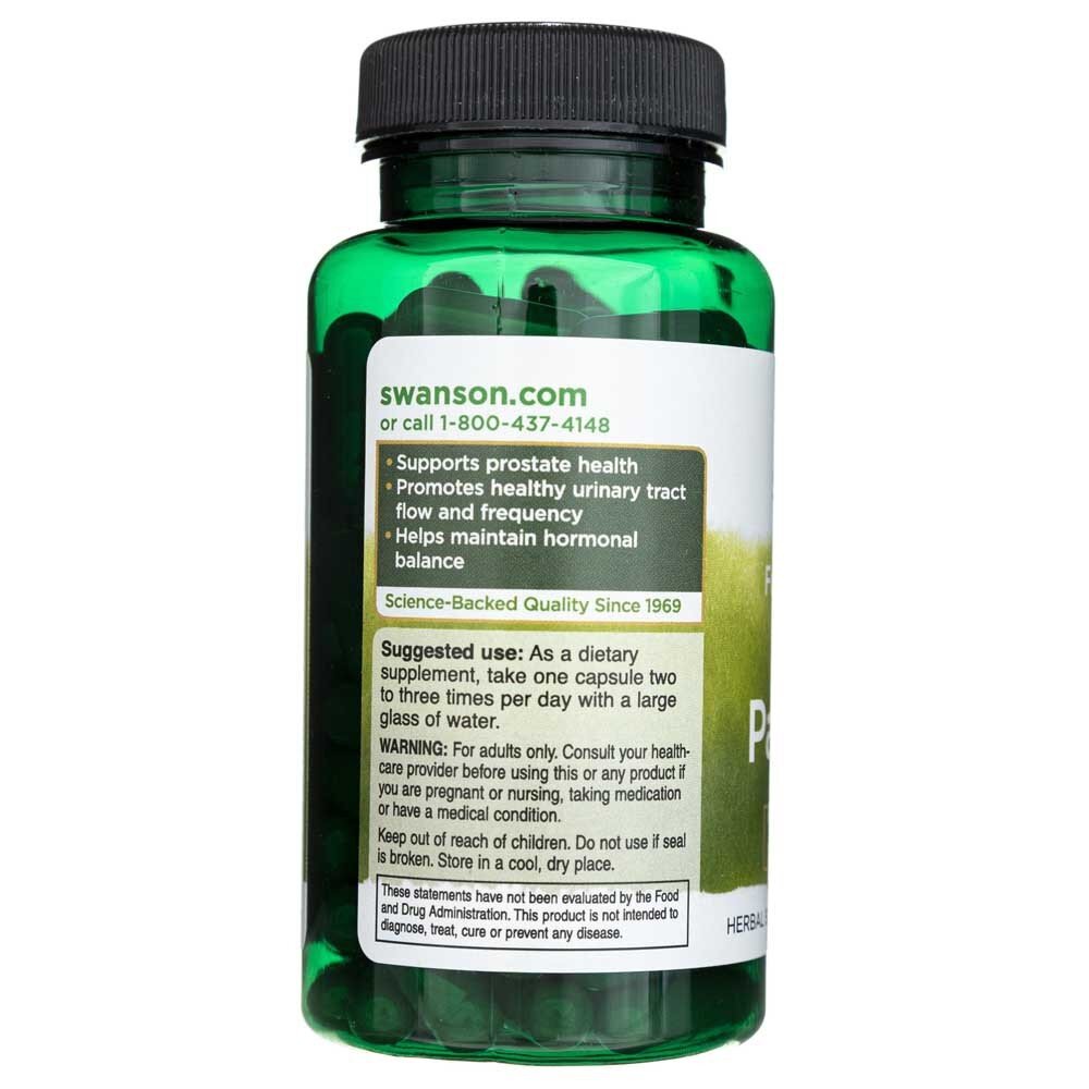 sw909-4-1.jpg Swanson Saw Palmetto (Palma Sabałowa) 540 mg - 100 kapsułek - obrazek 4