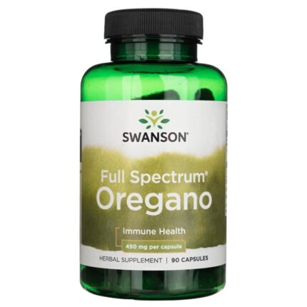 Swanson Oregano 450 mg - 90 kapsułek