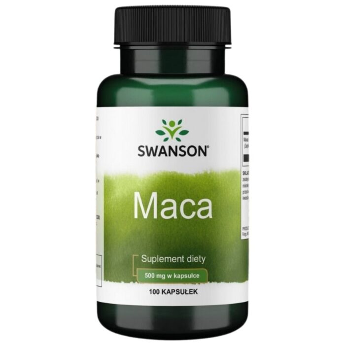 Swanson Maca 500 mg - 100 kapsułek - obrazek 1