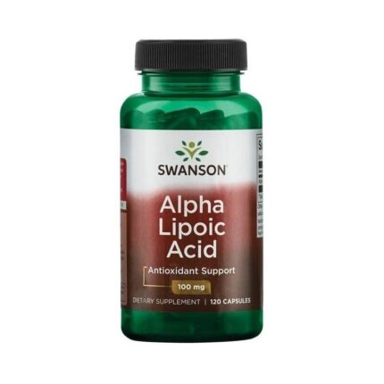 Swanson Kwas Alfa Liponowy (ALA) 100 mg - 120 kapsułek