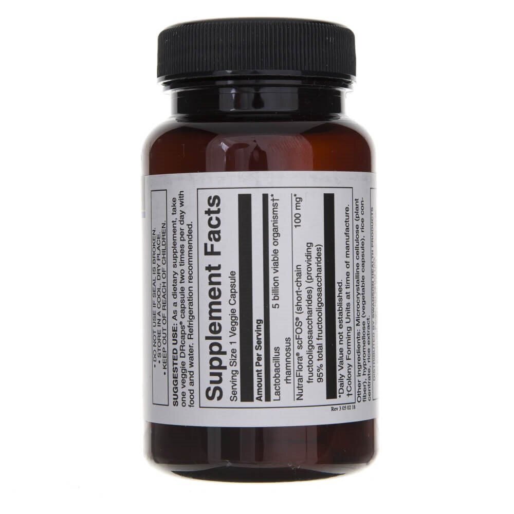 swa024-2-1.jpg Swanson Probiotyk Lactobacillus Rhamnosus z FOS - 60 kapsułek - obrazek 2