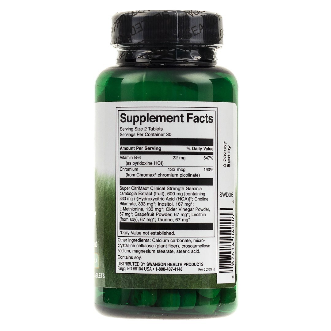 swd006-2-1.jpg Swanson Fat Burner - 60 tabletek - obrazek 2