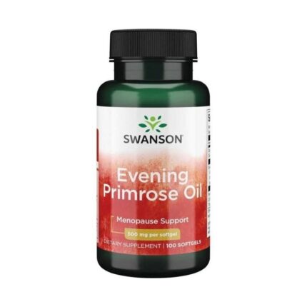 Swanson Evening Primorose Oil EPO (Olej z wiesiołka) - 100 kapsułek