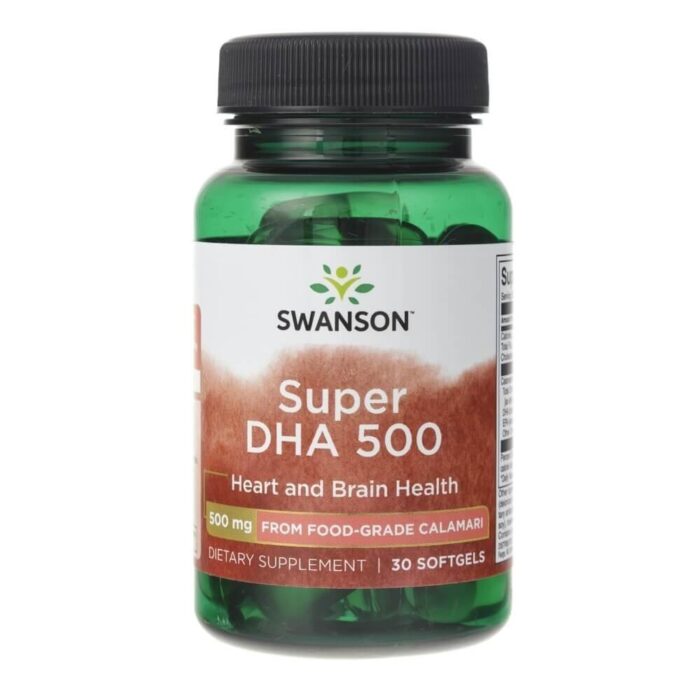 Swanson Super DHA 500 - 30 kapsułek - obrazek 1