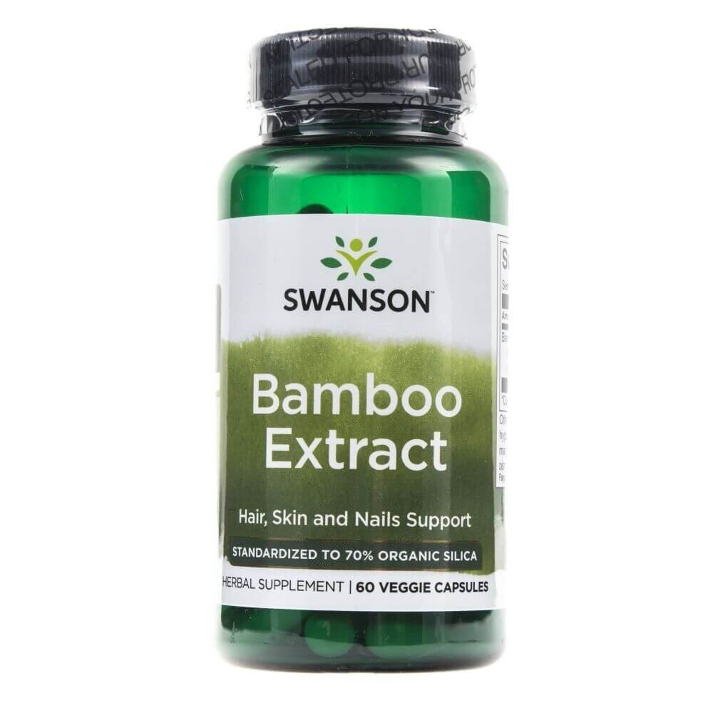 swh190-1-1.jpg Swanson Bamboo ekstrakt 300 mg - 60 kapsułek - obrazek 1
