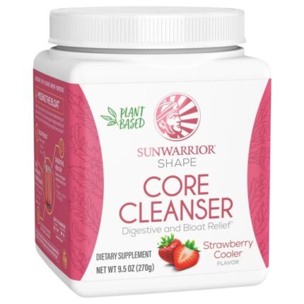 Sunwarrior Shape Core Cleanser, lodowa truskawka - 270 g