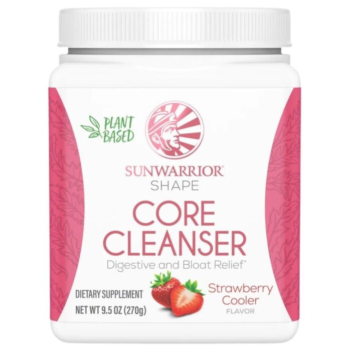 Sunwarrior Shape Core Cleanser, lodowa truskawka - 270 g - obrazek 2