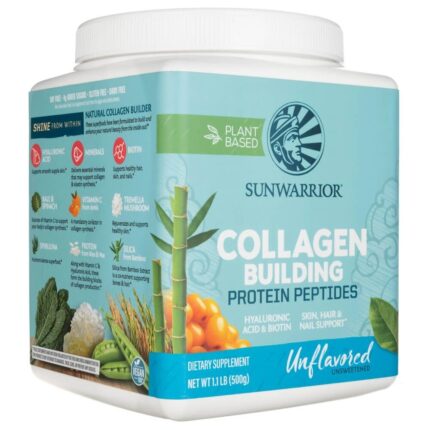Sunwarrior Collagen Building Protein Peptides bezsmakowy USA - 500 g