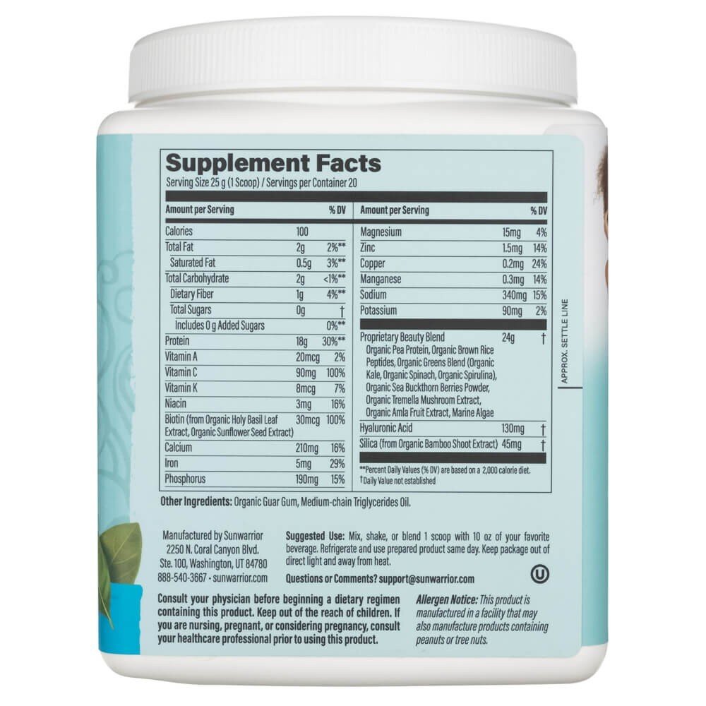 swr6770-2-1.jpg Sunwarrior Collagen Building Protein Peptides bezsmakowy USA - 500 g - obrazek 2
