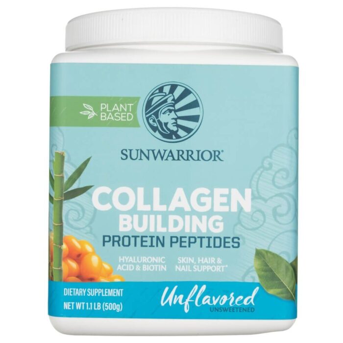 Sunwarrior Collagen Building Protein Peptides bezsmakowy USA - 500 g - obrazek 5