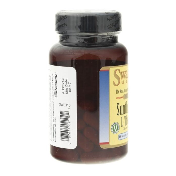 Swanson L-Teanina Suntheanine 100 mg - 60 kapsułek - obrazek 4