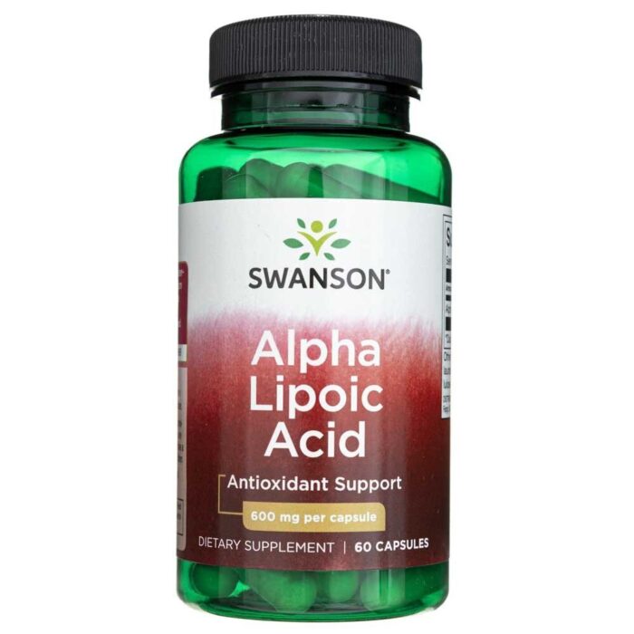 Swanson Ultra Kwas Alfa Liponowy (ALA) 600 mg - 60 kapsułek - obrazek 1
