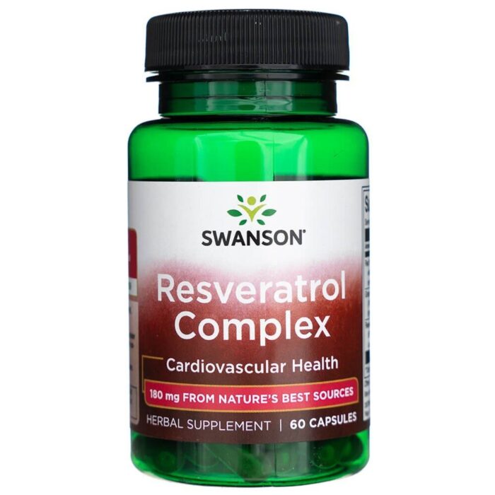 Swanson Resveratrol Complex - 60 kapsułek - obrazek 1