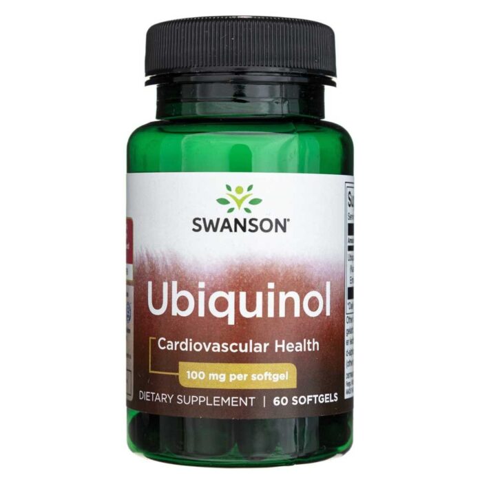 Swanson Ubiquinol (Ubichinol) 100 mg - 60 kapsułek - obrazek 1