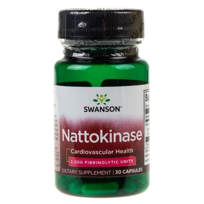 Swanson Nattokinase (Nattokinaza) 100 mg - 30 kapsułek - obrazek 1
