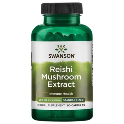 Swanson Reishi (10% polisacharydów) - 90 kapsułek