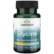Swanson AjiPure Glicyna 500 mg - 60 kapsułek