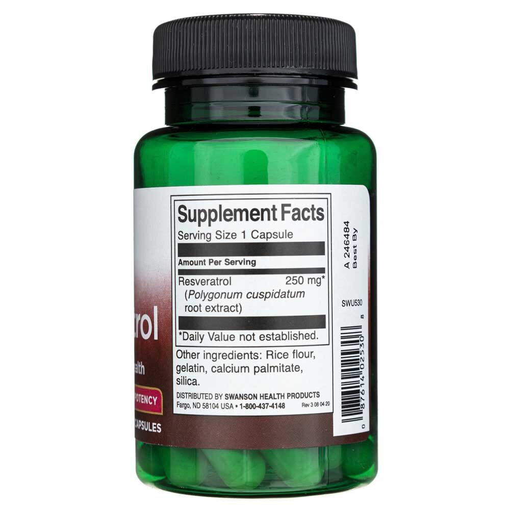 swu530-2-1.jpg Swanson Resveratrol 250 mg - 30 kapsułek - obrazek 2