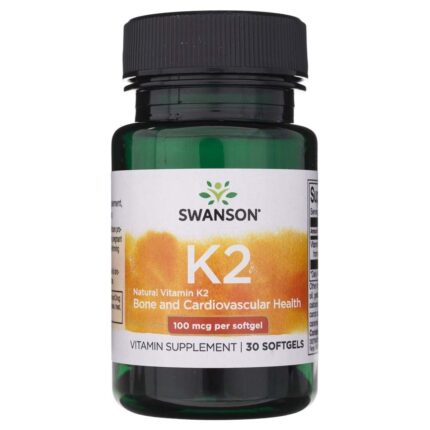 Swanson Witamina K2 MK7 100 mcg - 30 kapsułek
