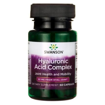 Swanson Hyal-Joint (Hyaluronic Acid Complex) 33 mg - 60 kapsułek