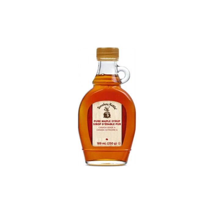 Syrop klonowy klasa A (C) ciemny 189ml SMOKEY KETTLE - obrazek 2