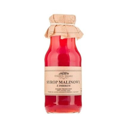 Syrop malinowy z imbirem 250ml SYMBOL SMAKU