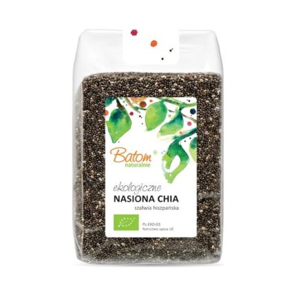 Szałwia hiszpańska Chia nasiona 400g BATOM BIO