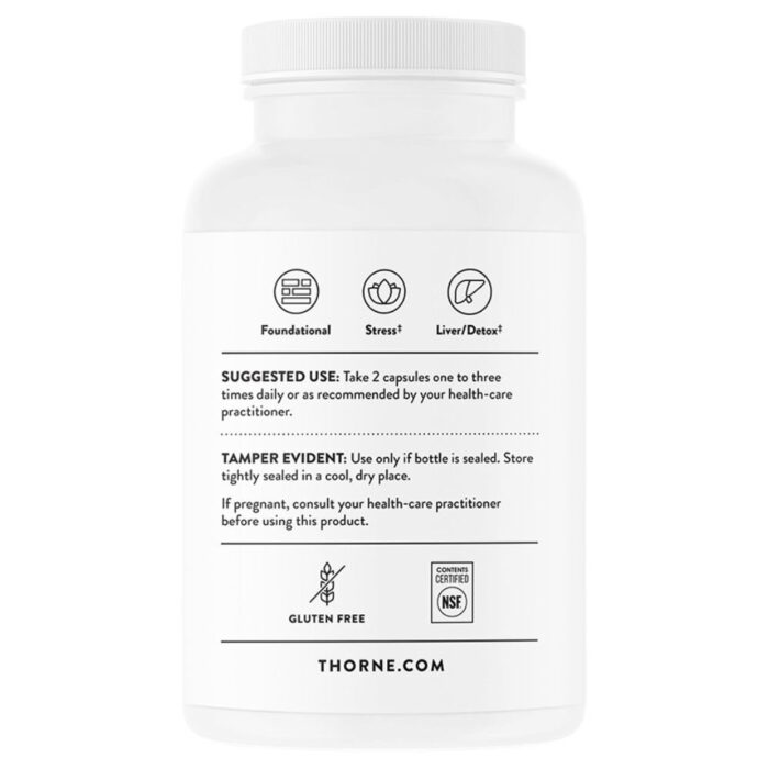 Thorne Research Glicyna 500 mg - 250 kapsułek - obrazek 2