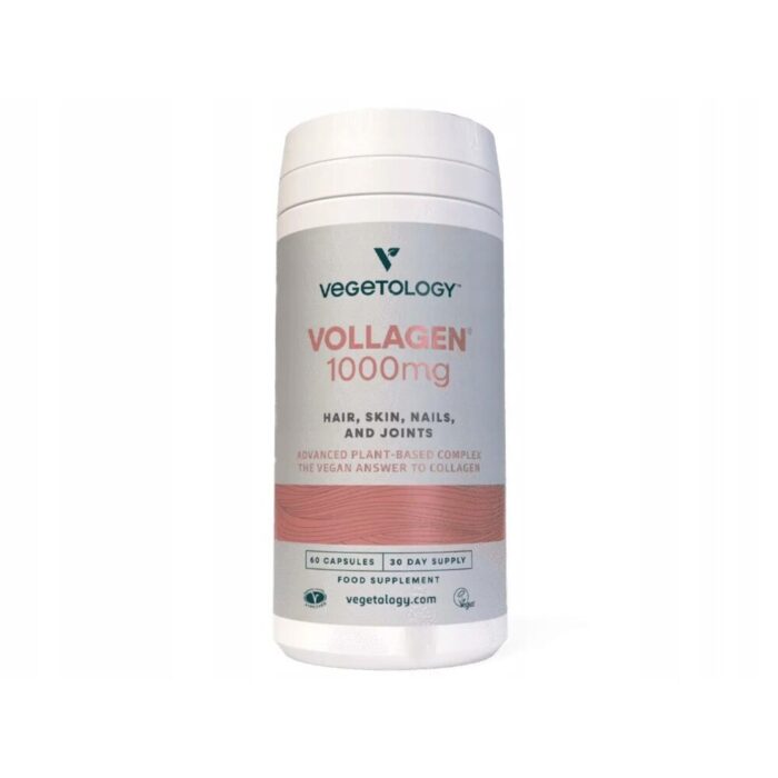 Vegetology Vollagen (wegański kolagen) 1000 mg - 60 kapsułek - obrazek 1