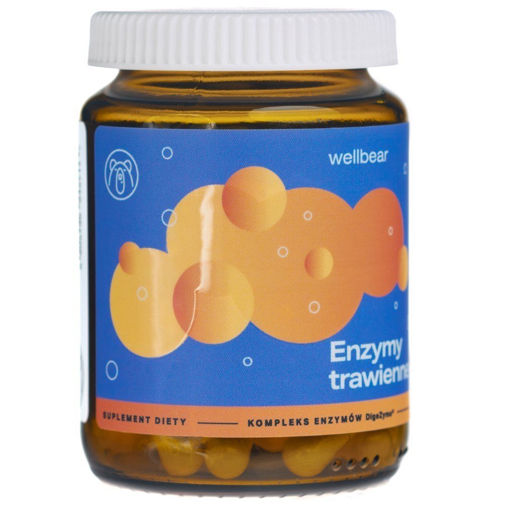well-0628-enz-tra-2-1.jpg Wellbear Enzymy trawienne - 60 kapsułek - obrazek 2