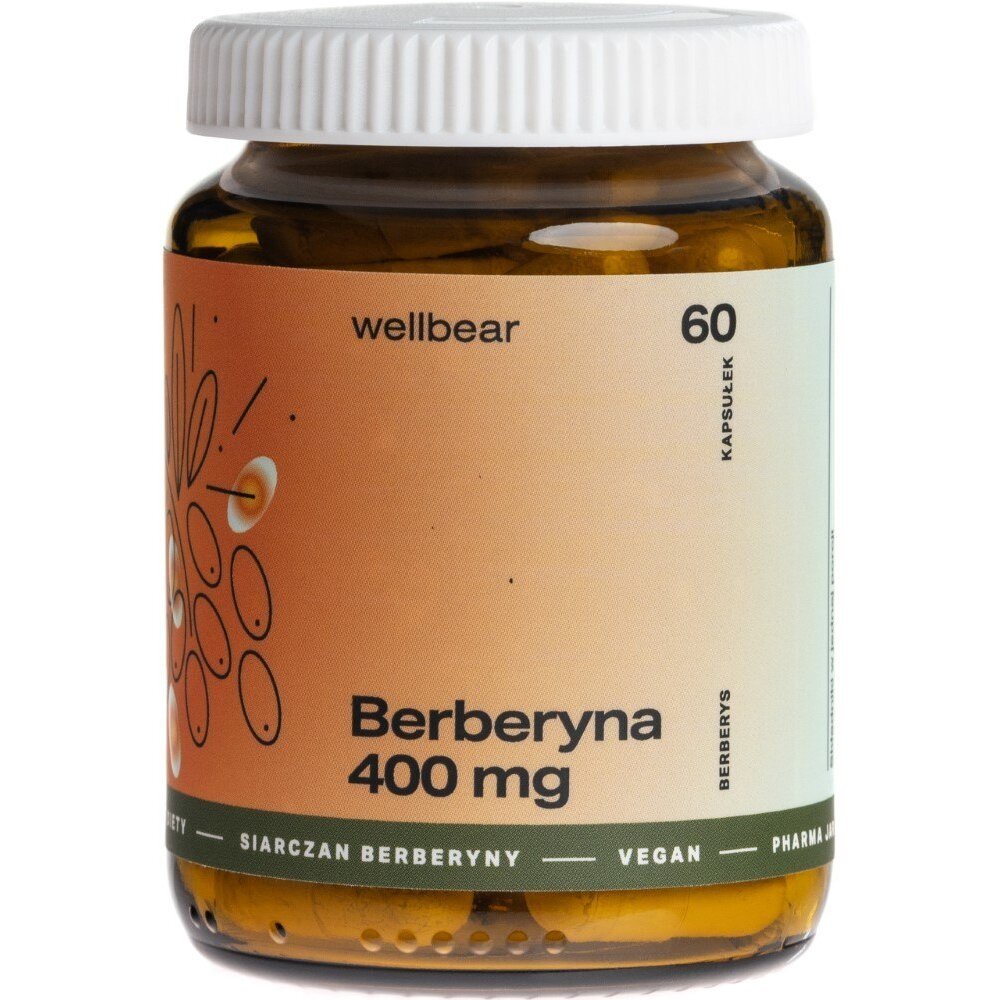 well-0679-berberyna-1-1.jpg Wellbear Berberyna (Berberys) 400 mg - 60 kapsułek - obrazek 1