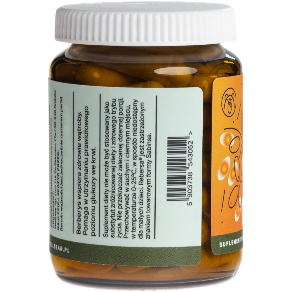 well-0679-berberyna-4-1.jpg Wellbear Berberyna (Berberys) 400 mg - 60 kapsułek - obrazek 4