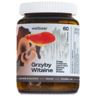 Wellbear Grzyby witalne - 60 kapsułek - obrazek 2
