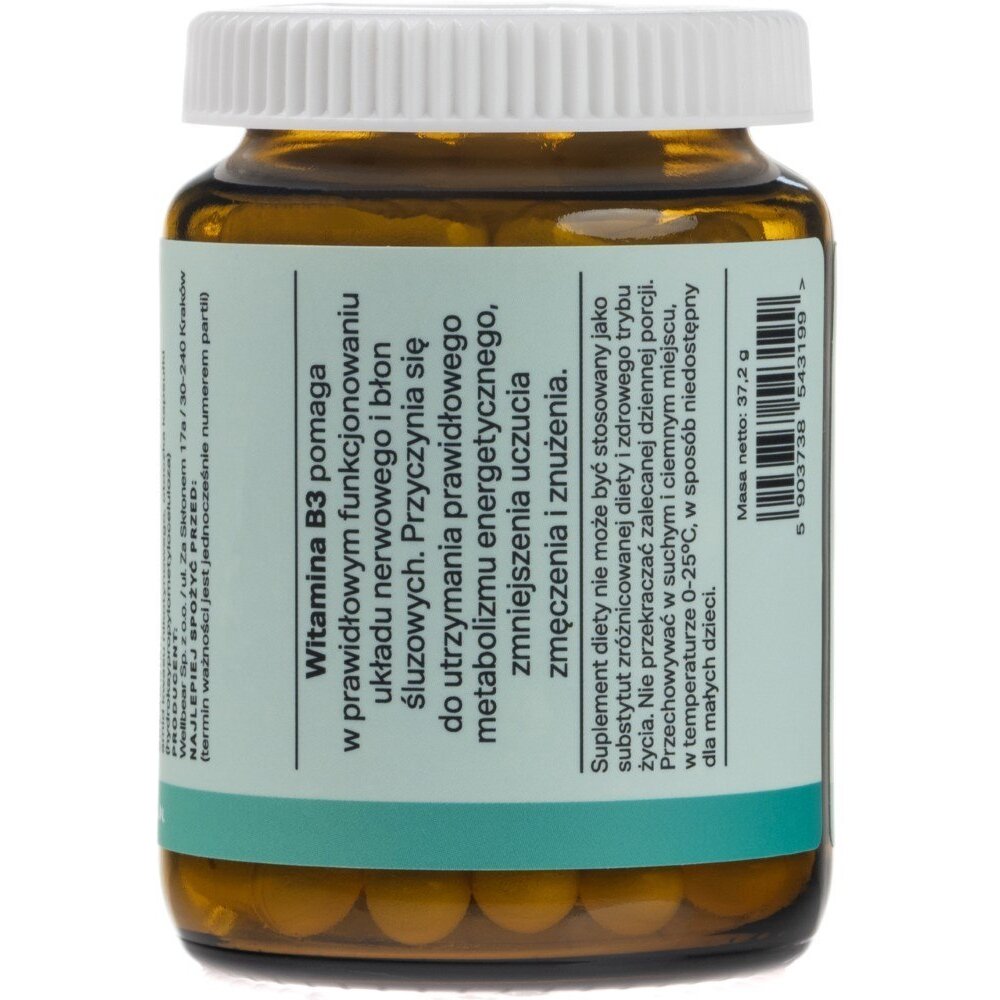 well-0727-wit-b3-5-1.jpg Wellbear Witamina B3 500 mg (Niacynamid) - 60 kapsułek - obrazek 5