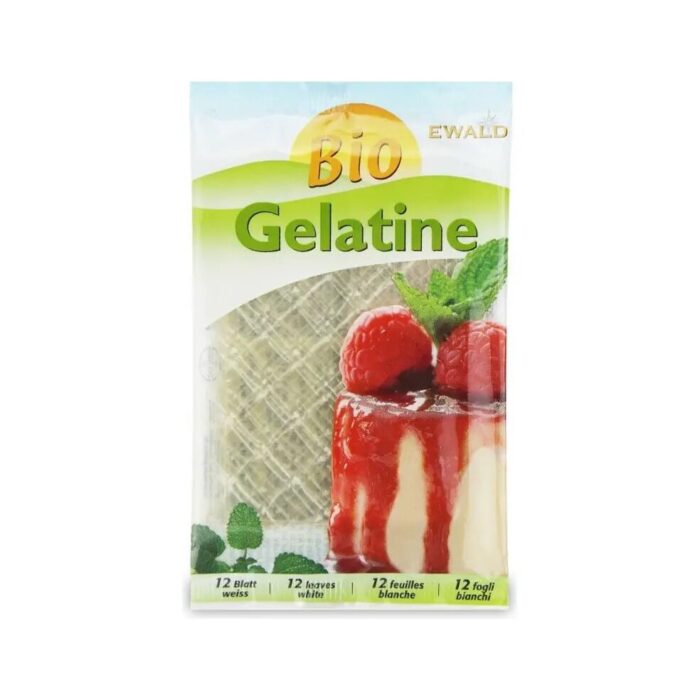 ŻELATYNA W LISTKACH (12 LISTKÓW) BIO 20 g - EWALD - obrazek 2