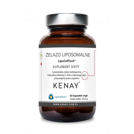 ŻELAZO LIPOSOMALNE LipoCellTech™ (60 kapsułek Vege)