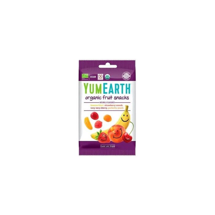 Żelki owocowe mix smaków 50g YUMEARTH BIO - obrazek 2